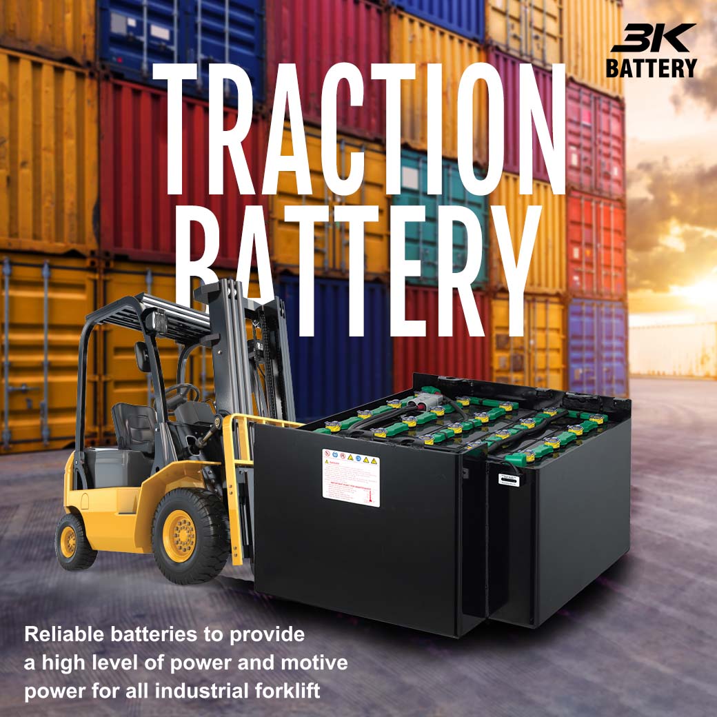 3K Traction Battery for industrial forklift